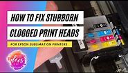 Sublimation Help!: How to Fix Stubborn Clogged Print Heads (for Epson Printers)