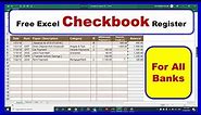 How to Create a Checkbook Register in Excel