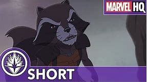 Rocket Gets His Smarts! | Marvel's Guardians of the Galaxy: Origin Shorts | Rocket Raccoon Pt. 1
