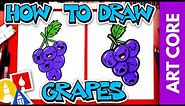 Art Core: Overlapping - How To Draw Funny Grapes