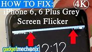 How to fix an iPhone 6 flickering screen with grey bars (Gadget Mechanix Tip of the week) repair