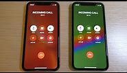 Apple iPhone Xr vs iPhone 11 Incoming Call