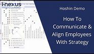 i-nexus Hoshin: How to communicate and align employees with strategy