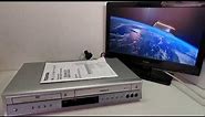 TOSHIBA SD-34VL DVD VHS VCR Combo Recorder Player