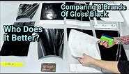 8 Different Types Of Gloss Black Vinyl - Comparing Finish, Cost, Difficulty & Durability