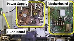 Repair Sony Bravia LCD TV Screen Problem - Red Light is Blinking 8 Times