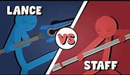 Supreme Duelist Stickman Animation : Lance vs Staff