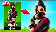 NEW RED JADE Skin Gameplay in FORTNITE!