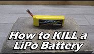 How To Fully Discharge and Kill a LiPo Battery