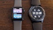 Apple Watch Series 3 vs Samsung Gear S3 ( Which should you buy ) Real Review