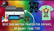 HP Smart -Tank 7301 Review #bestsublimationprinter