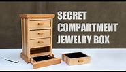 Secret Compartment Jewelry Box