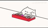Cat Plays Piano animated