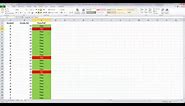 How To... Use Basic Conditional Formatting with an IF Statement in Excel 2010