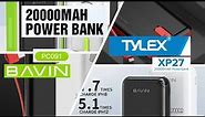 BAVIN PC091 20000mAh and TYLEX XP27 20000mAh Powerbank - TECH REVIEW