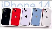 iPhone 14: All Colors Compared! (Blue, Purple, Red, Starlight & Midnight)