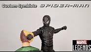 Custom Black Suit Spider-Man Marvel Legends - Raimi / Tobey Maguire Symbiote