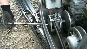 How To Pull a Snowmobile Primary Clutch (Remove a