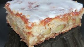 Apple Fritter Cake Recipe ~ Just Like an Apple Fritter! with a Glaze