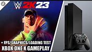 WWE 2K23 - Xbox One X Gameplay + FPS Test