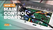 How to replace Samsung dryer main control board part # DC97-21429B