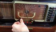 Zenith R520/URR Transoceanic Military Vintage Tube Radio