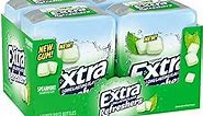 EXTRA Gum Refreshers Spearmint Sugar Free Chewing Gum, 40 Piece Bottle (Pack of 4)
