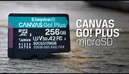 Class 10 microSD Card - V30, U3, A2 - Canvas Go! Plus microSD - Kingston Technology