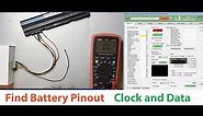 How to find out the Battery Pinout, Clock, Data and System Present pins