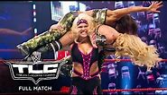 FULL MATCH - Beth Phoenix & Natalya vs. LayCool – Tables Match: WWE TLC 2010