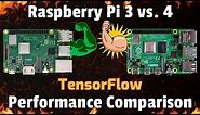 Raspberry Pi 3 vs Raspberry Pi 4 Performance with TensorFlow, TF Lite, & Coral USB Accelerator