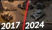 Evolution of Foxhole 2017-2024
