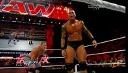WWE RAW 25/10/2010 John Cena vs Randy Orton - Part 1