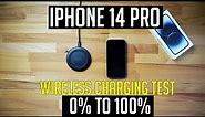 iPhone 14 Pro Wireless Charging Test with Yootech Charger | 0% to 100% Complete Charge 2022