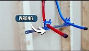 How to Correctly Rough-In PEX (STUB OUT)
