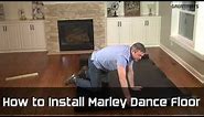 How to Install Marley Dance Floors Over Hardwood