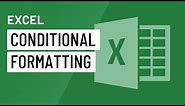 Excel: Conditional Formatting
