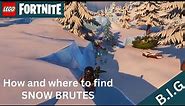 LEGO Fortnite - How to find / Where to get SNOW BRUTE SCALES