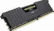 Corsair Vengeance LPX 8GB (1 x 8GB) DDR4 DRAM 2400MHz C16 (PC4-19200) Memory Kit - , Vengeance LPX Black