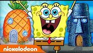 Every House EVER in SpongeBob SquarePants! 🍍 | Nickelodeon Cartoon Universe