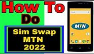 How to do sim swap on mtn #mtn #simswap