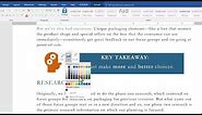 How to insert an icon in Microsoft Word
