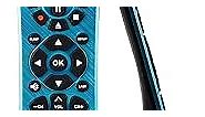 Philips Universal Remote Control Replacement for Samsung, Vizio, LG, Sony, Sharp, Roku, Apple TV, RCA, Panasonic, Smart TVs, Streaming Players, Blu-ray, DVD, Simple Setup, 6 Device, Blue, SRP6249B/27