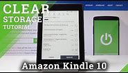 How to Check Storage in Amazon Kindle 10 - Check Out Free Space