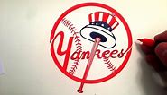 How to Draw the Yankees Logo