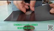 STRONGEST FLEXIBLE RUBBER NEODYMIUM MAGNET SHEETS,MAGNETIC TAPE