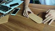 Bamboo Dual Wireless Charger