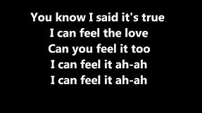 Rudimental ft. John Newman - Feel The Love (lyrics)