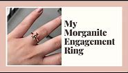 My SamNSue Morganite Engagment Ring