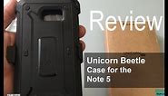 Unicorn Beetle PRO Series case for the Samsung Galaxy Note 5